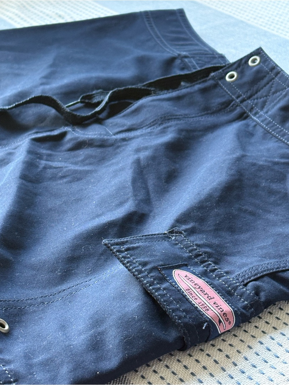 Vineyard Vines Navy Swim/Board Skirt Navy Pink New